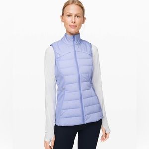 NWOT Beautiful lavender dusk Down for it All Vest- size 10
